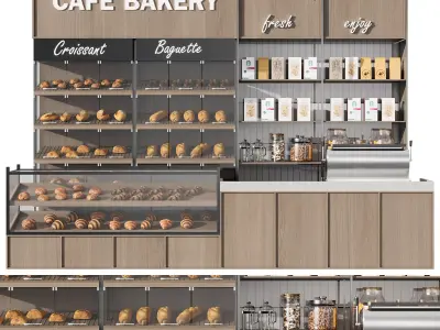 CAFE BAKERY NO2 A 3D model