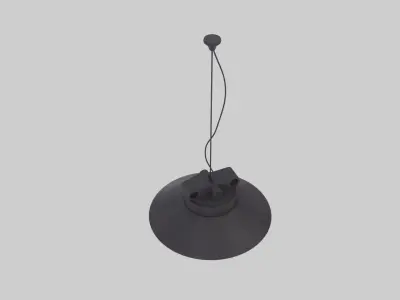 Industrial Hanging Light  3D model