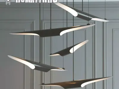 Hanging lamp Romatti Delightfull COLTRANE 3D model