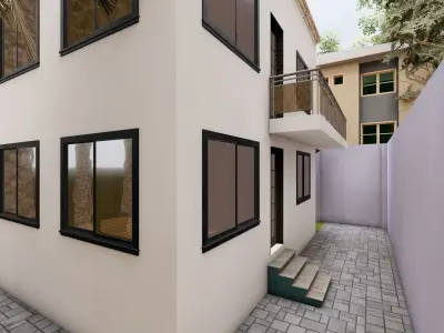 Luxurious Family Apartment 3D model