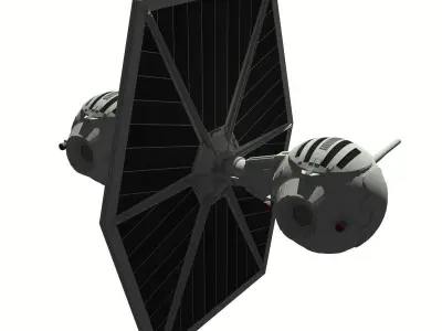 TIE Experimental M1 3D model