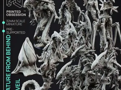 Void Hunters - 15 Model Value Pack - 3D printable Miniatures 3D print model