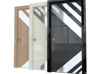 Doors to the apartment 3D model