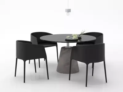 Dining Set 18 3D model