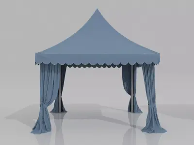 Tent Pack 3D model