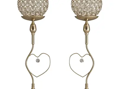 Candle Holders 2 3D model