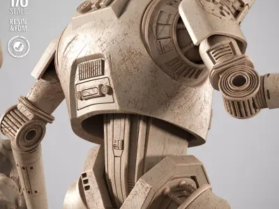 STAR WARS K2S0 Sculpture 3D print model
