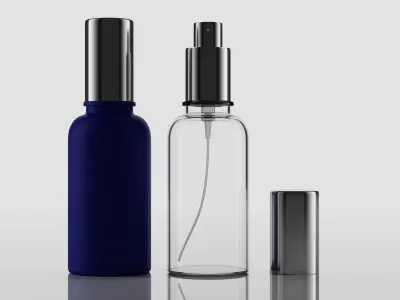 A bottle of perfume 3D model