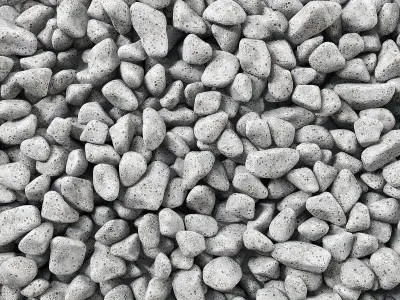 Pebble stone noise 3D model