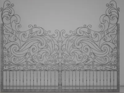 Iron Gate 3D model