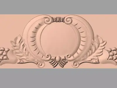 CNC 3D relief models STL format file used for artcam aspire E338 3D model