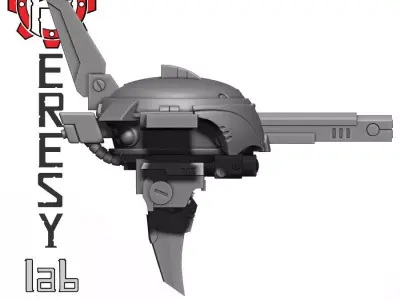 HL178 - Greater God Drone  3D print model