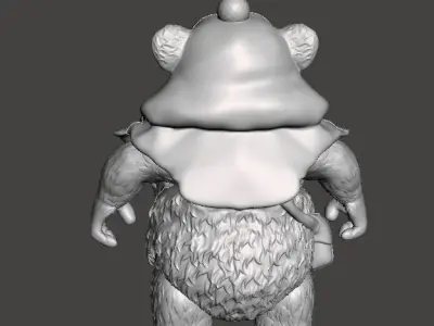 STL File 3D Ewoks DEEJ 3D print model 3D print model 3D print model