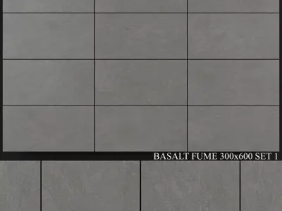 Yurtbay Seramik Basalt Fume 300x600 Set 1 3D model