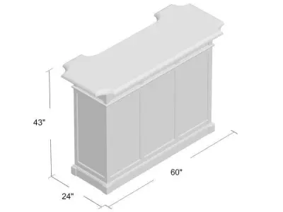 Carlsen Home Bar 3D model