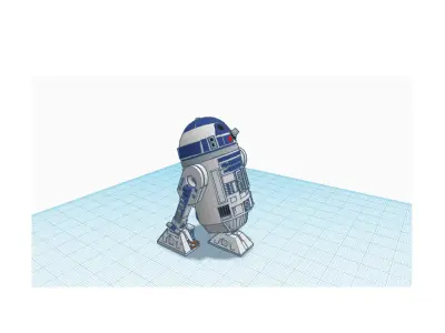R2-D2 star wars r2d2 3D print model