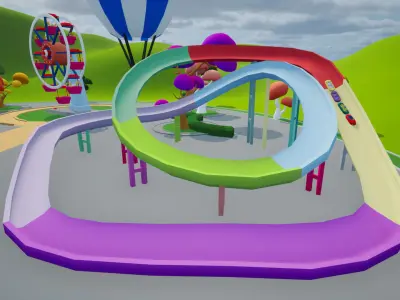 Circus Adventure Pack 3D model