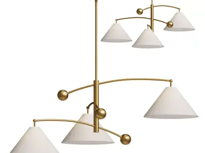 Birdie Chandelier 3D model