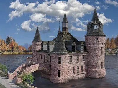 IRISH CASTLE  Free 3D model
