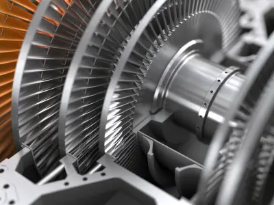  Steam turbine generator 