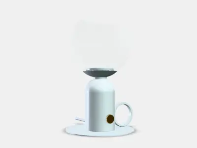 ASKMULLER Table lamp 1 Low-poly 3D model