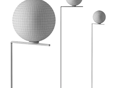 Flos IC Lights Floor Lamp 3D model