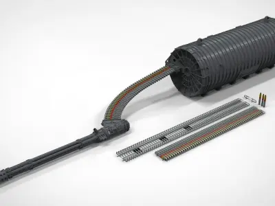 GAU-8 Avenger 3D model