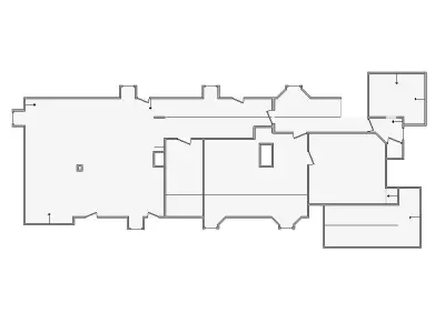  Detailed Interior Sketch - 12001-17000 SF - Xactimate 3D model