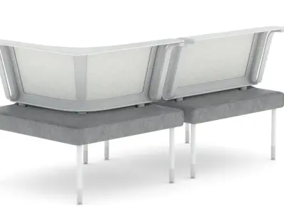 Herman Miller Workstation Public 2 3D model