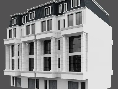 NEOCLASSIC  HOUSE NO35 A 3D model