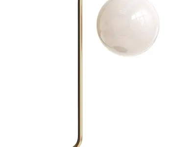 Grant table lamp 3D model