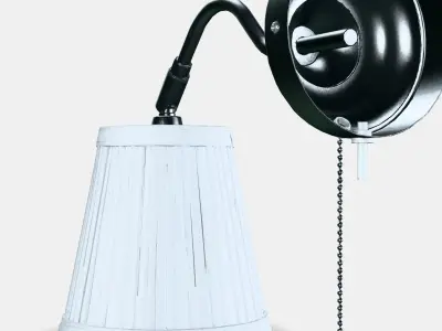 ARSTID Wall lamp Low-poly 3D model