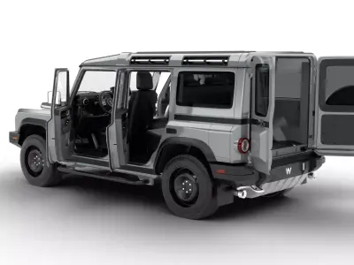 Ineos Grenadier 2024 HQ 3d model 3D model