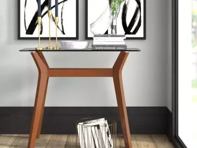 Gomes Console Table 3D model