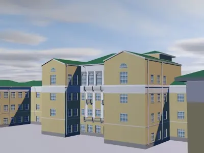 King residence 3D model