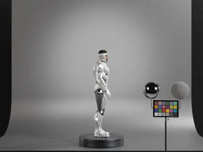 Superior Iron Man Low-poly 3D model