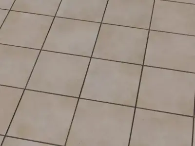 Beige Ceramic Floor Tiles PBR Texture Texture