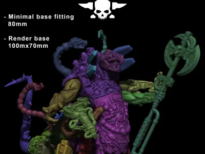 Raticus Chonk Meister 3D print model