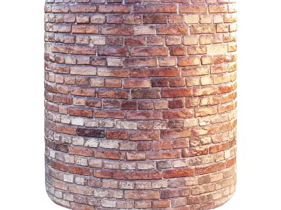 Brick Wall PBR Material Texture