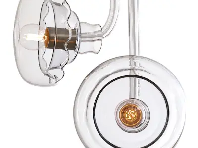 Ikebana 3-Light Pendant Lamp by Romani Saccani Architetti 3D model