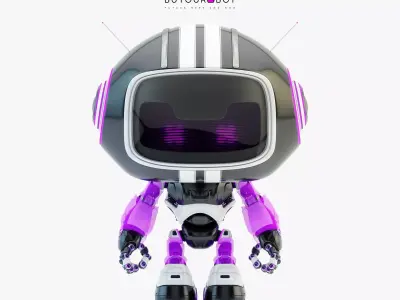 Lovely robot - companion III 3D model