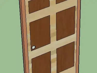 Door Pack  Low-poly 3D model