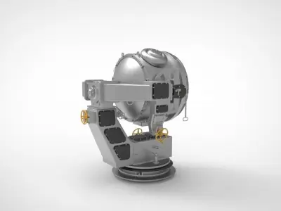 Marine Searchlight 3D model