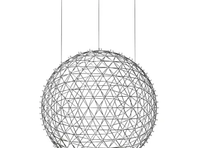 Loft It Chandelier Raimond 9027 127 Gold 3D model