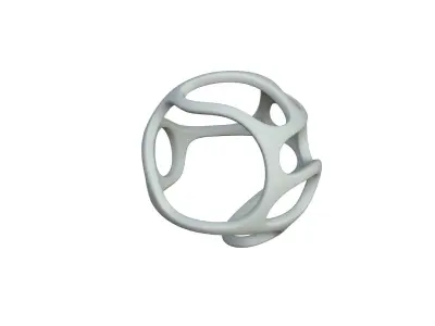 SciFi Cube Object No 23747 Low Poly Shape Texture