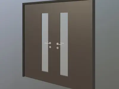 Residential door set 3D Model Pack