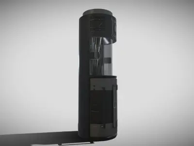 Cryo Pod Low-poly 3D model