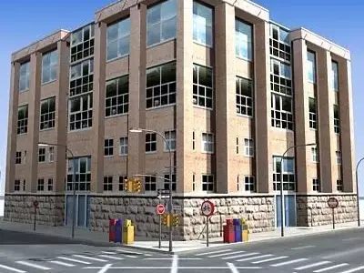 Low Poly Block 11 Low-poly 3D model