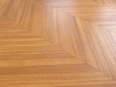 Parquet - Laminate - Wooden floor 4 in 1 Low-poly 3D model