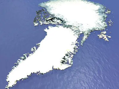 arctic greenland 3D model